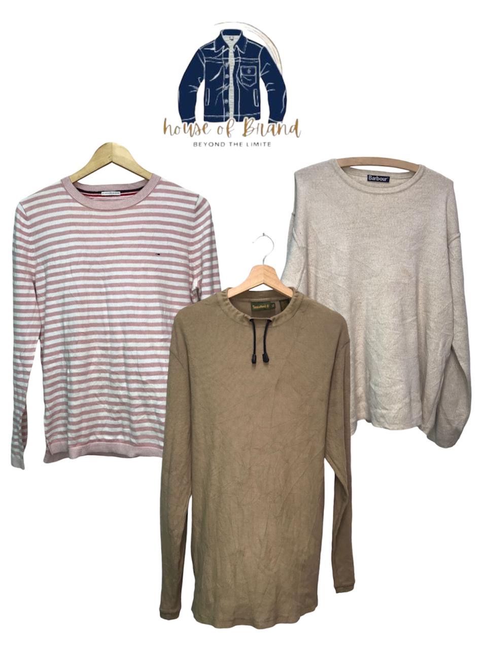 Tommy Hilfiger, Barbour, Timberland, Gant, pulls