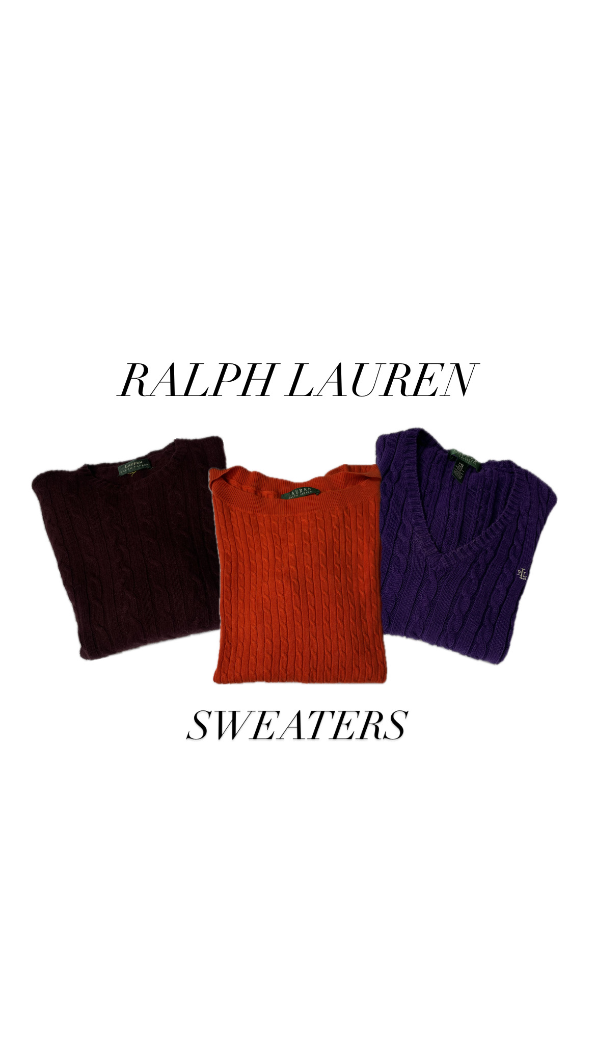 Ralph Lauren Sweaters