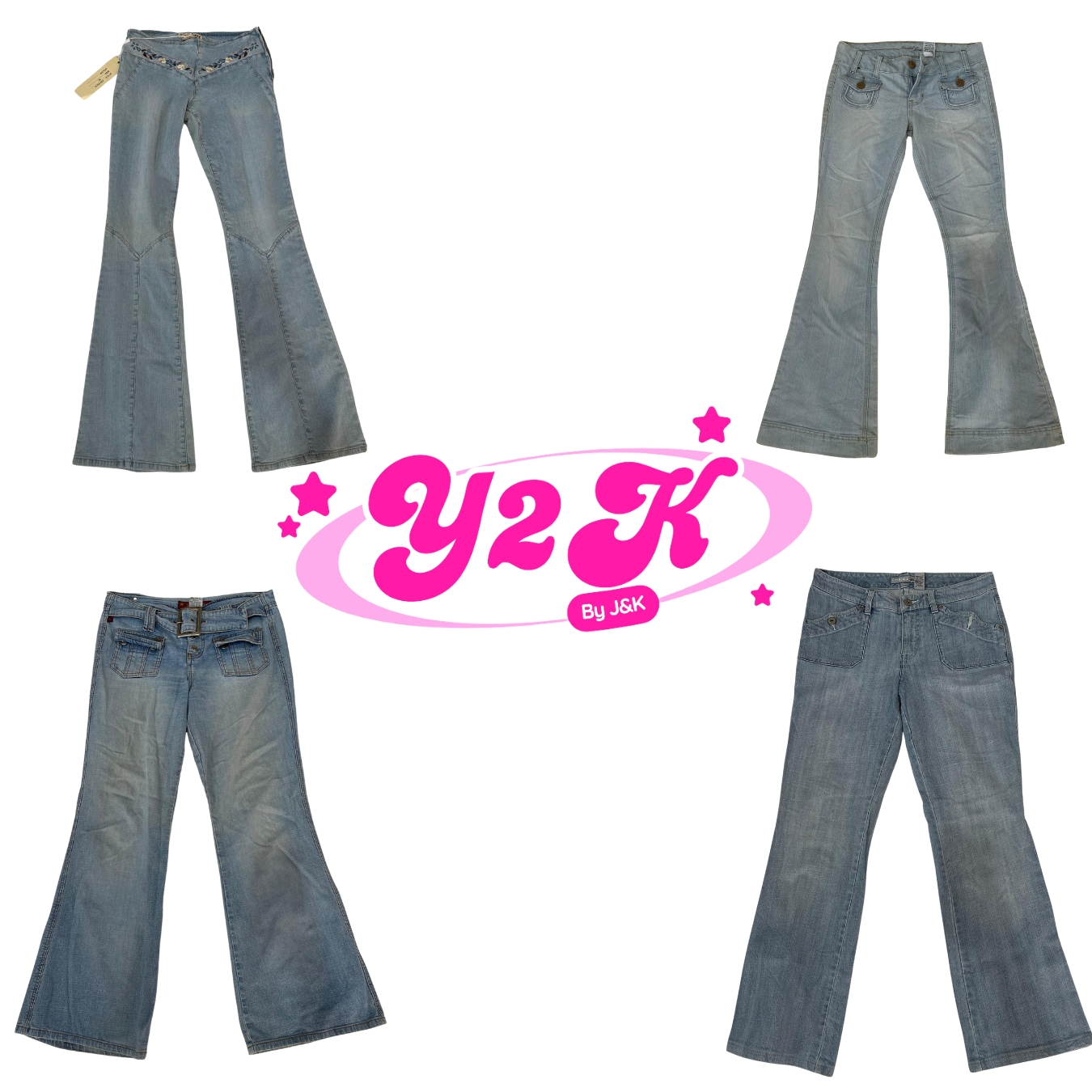 Jean de fille de campagne Hannah Montana Y2K