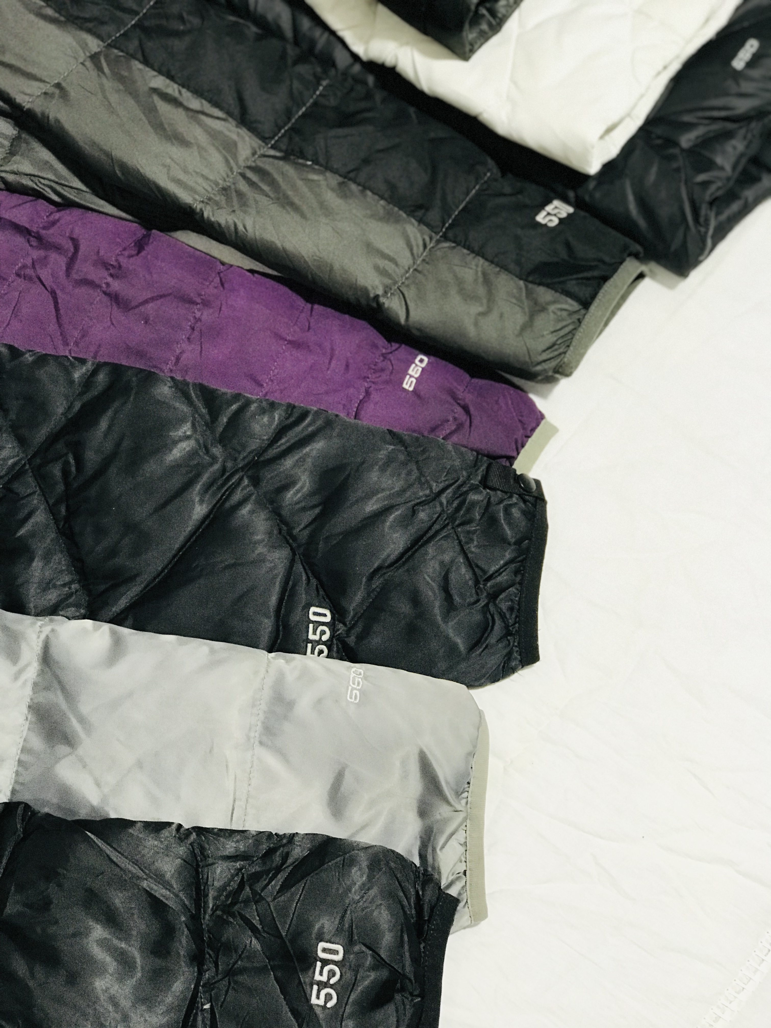 Jaqueta puffer TNF 9 peças