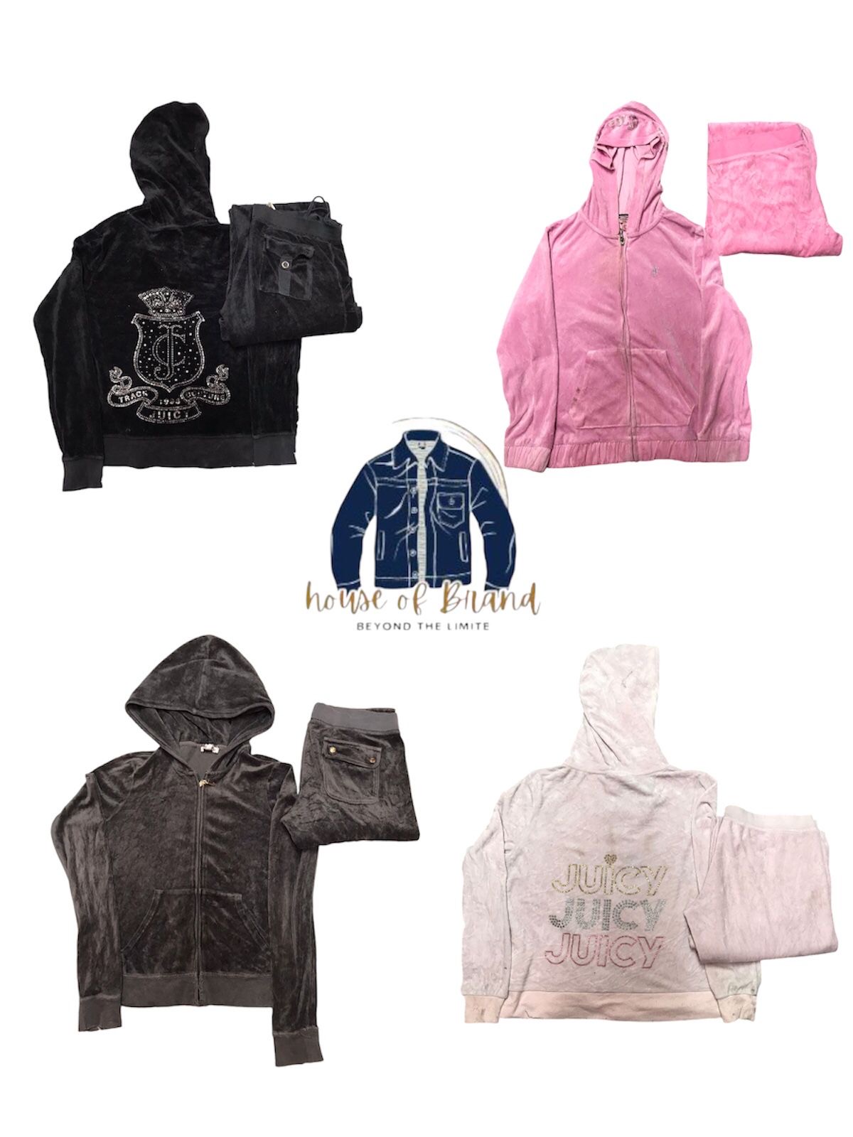 Beau survêtement élégant Juicy Couture.