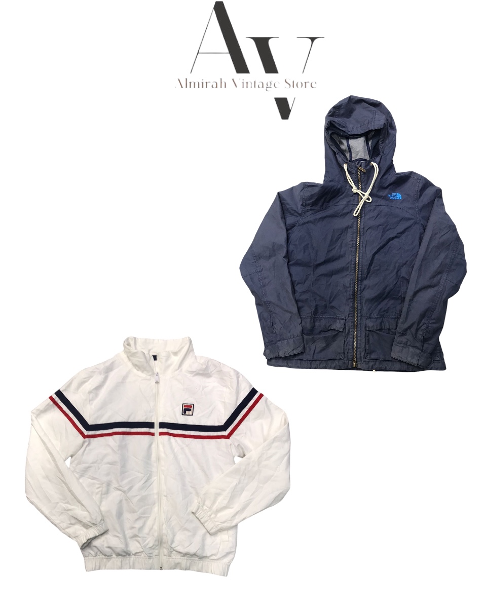 TNF、fila、jackwolfskinのウィンドブレーカー