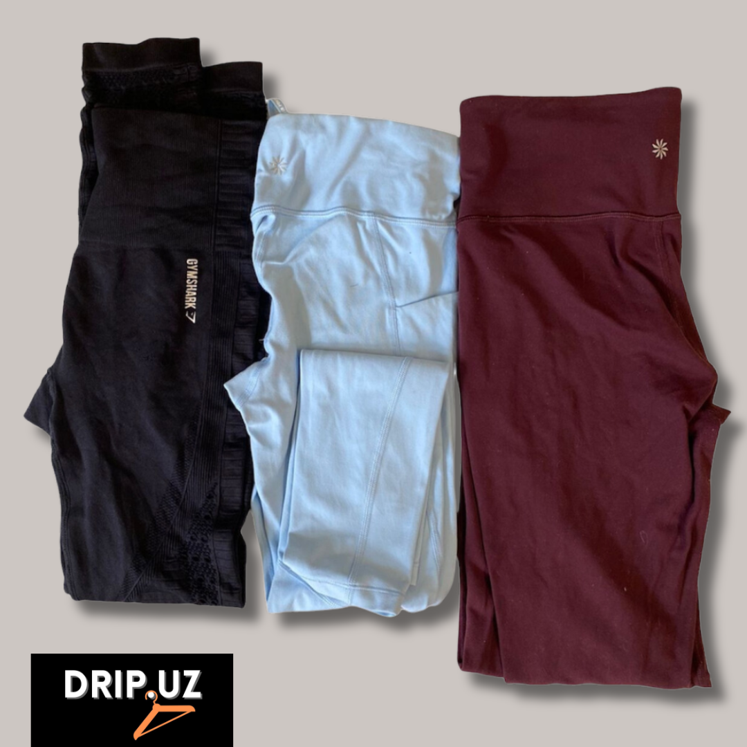 Lululemon Alo Aerie Gymshark Fabletics Athleta Mix Pacchetto di abbigliamento da ginnastica per donne K910/R10