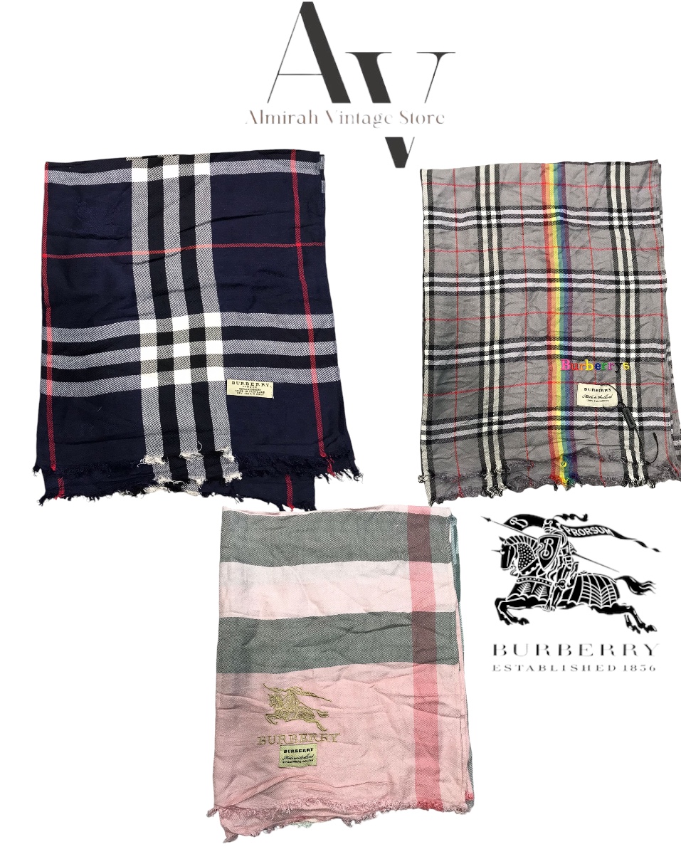 Burberry long scraf 30 pcs