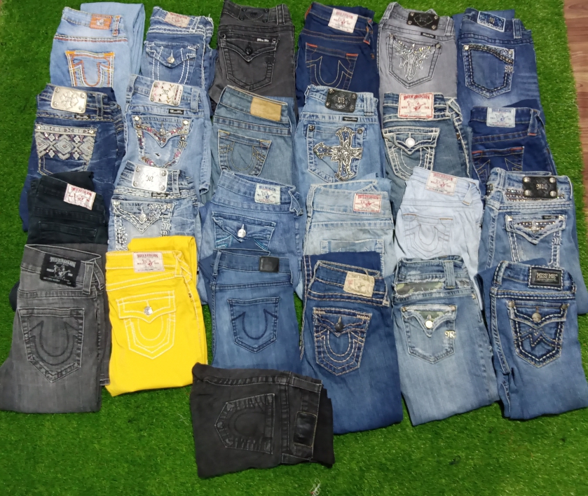 True Religion et Miss me Jeans 25 pièces