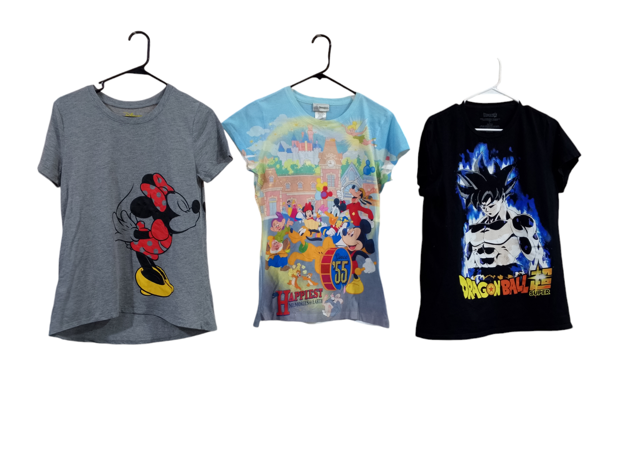 T-shirts Cartoon Esthétiques - 18 pcs - 9/10/24