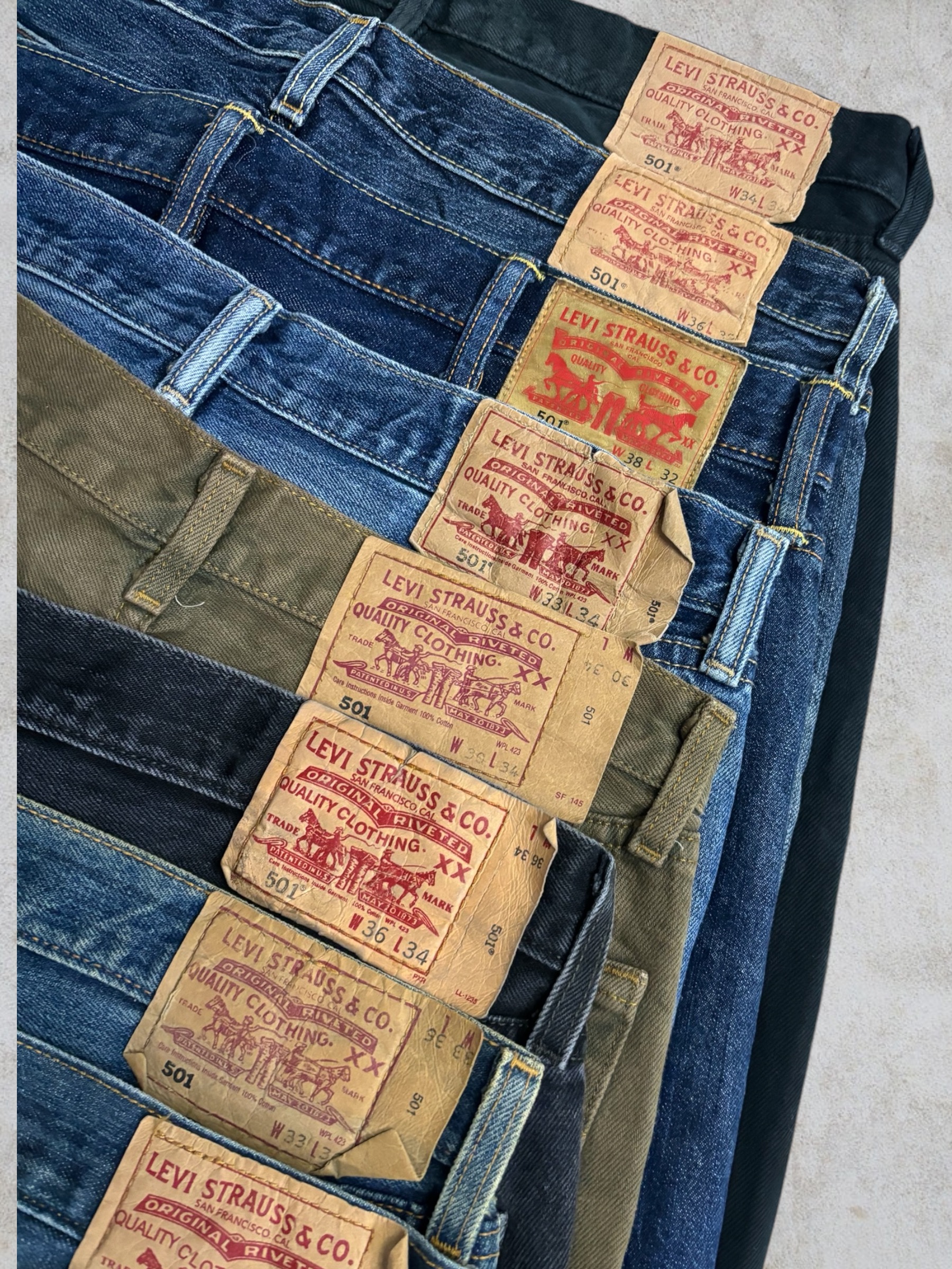 Jeans Levi's 501 20 pièces (A87)