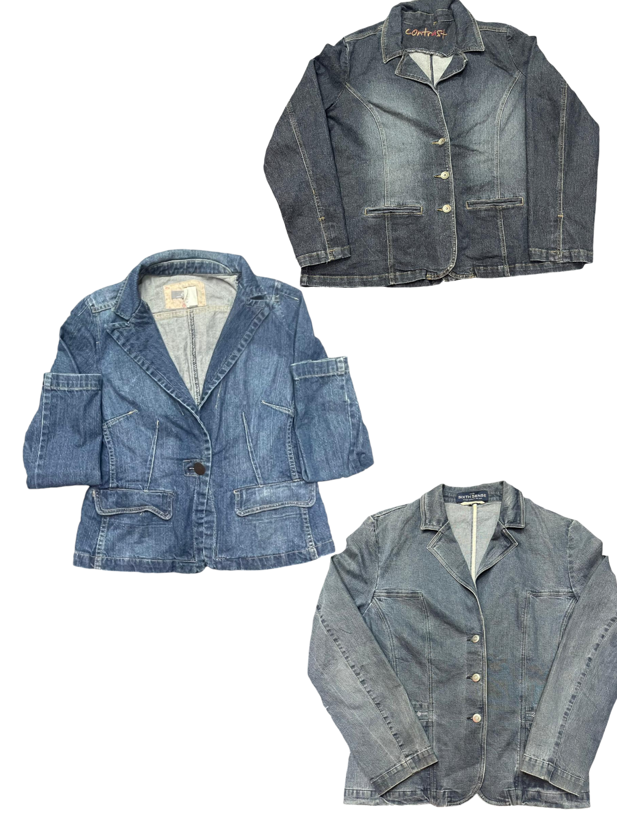 Jaquetas Y2k DENIM
