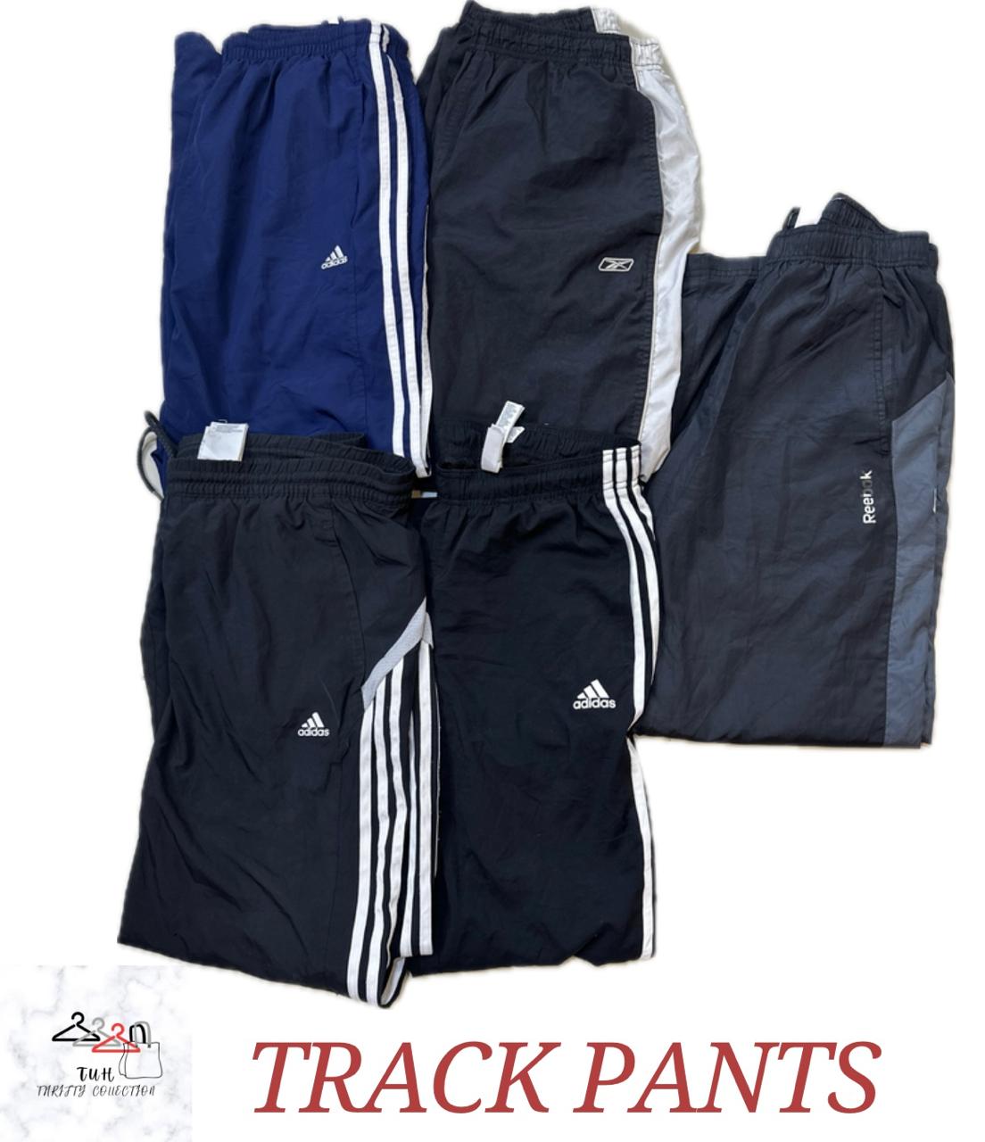 TRACK PANTS (Mix brand including The North Face, Adidas, and Reebok)