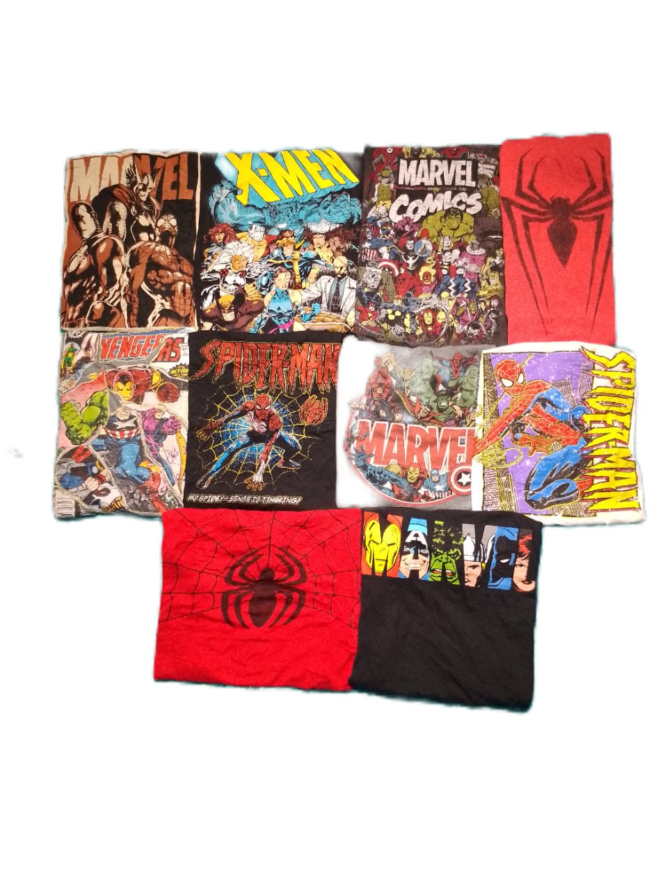 Marvel T-Shirts. (21 Stück)