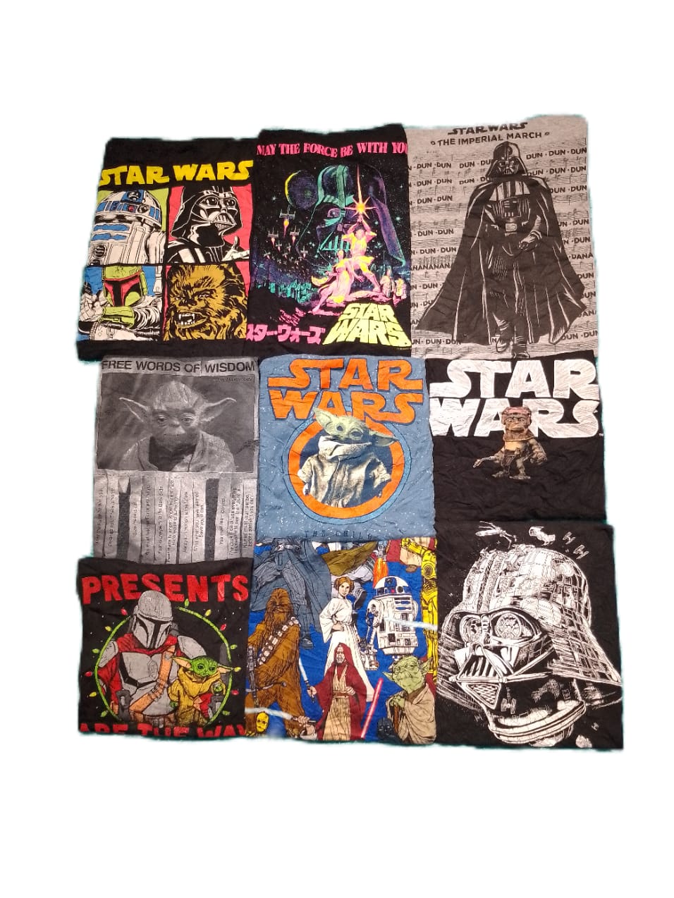 Star Wars Cartoon T-Shirts (22 Pcs)