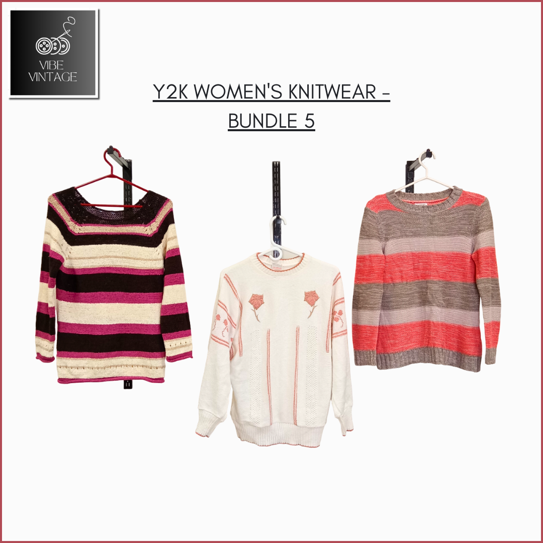 Y2K WOMEN'S KNITWEAR - BUNDLE 5 - 11 PCS