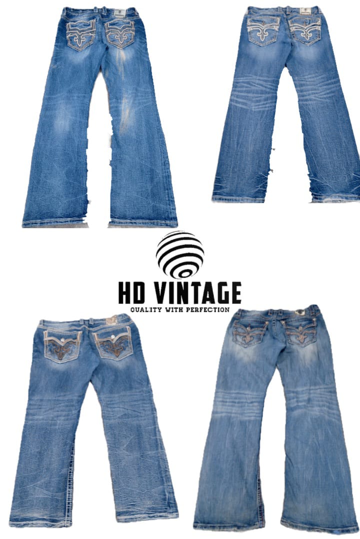 HD383 Männer Rock Revival Jeans - 21 Stück