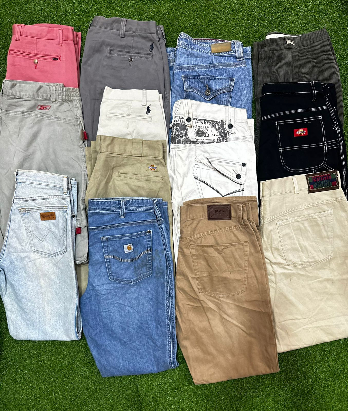 Jeans e pantaloni da uomo 15 pezzi