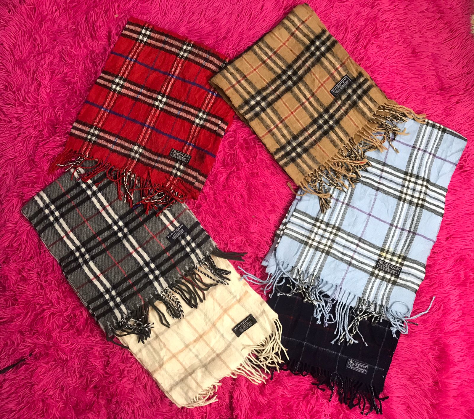 Y2k Burberry mufflers