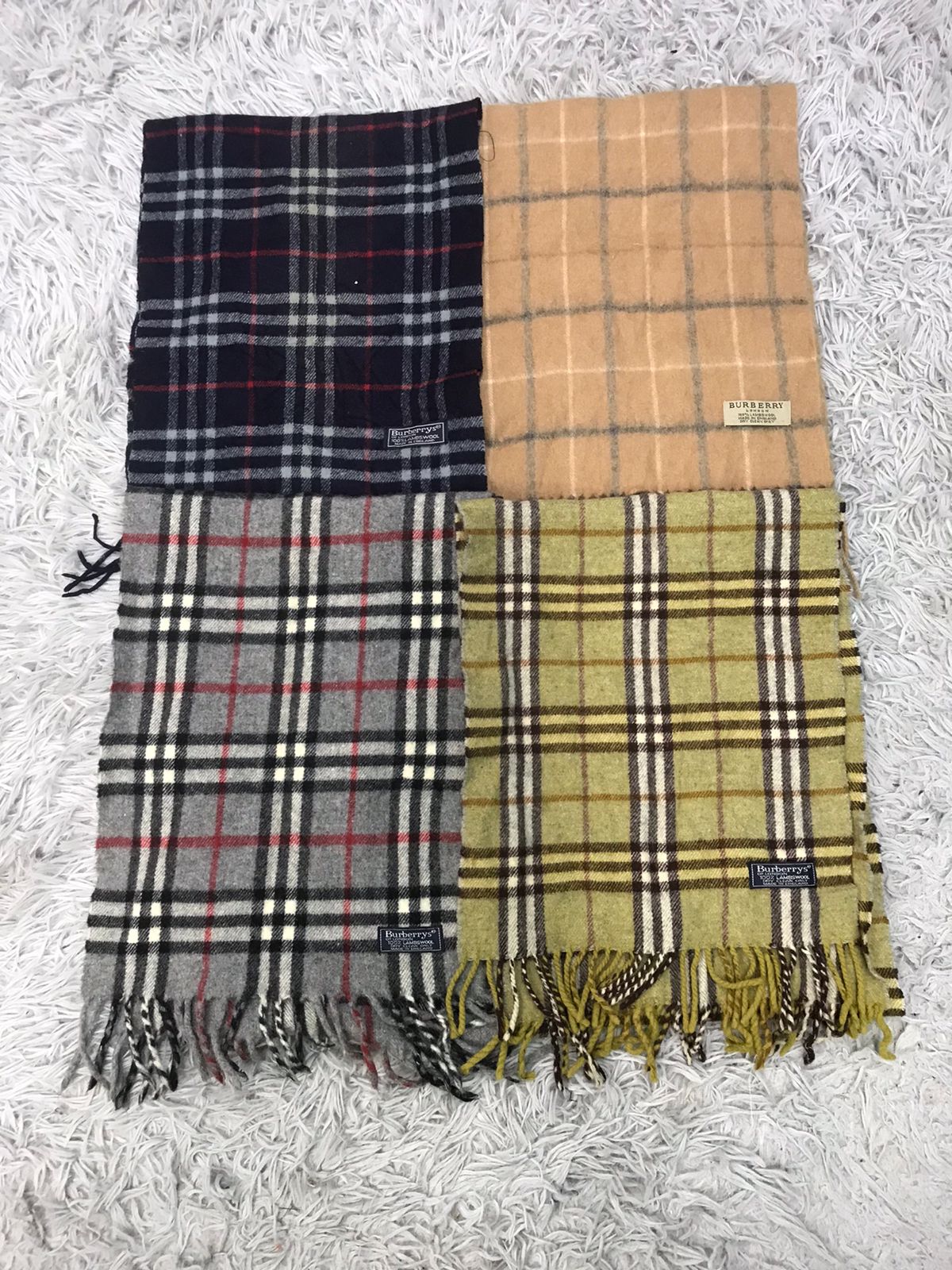 Y2k Authentic Burberry mufflers