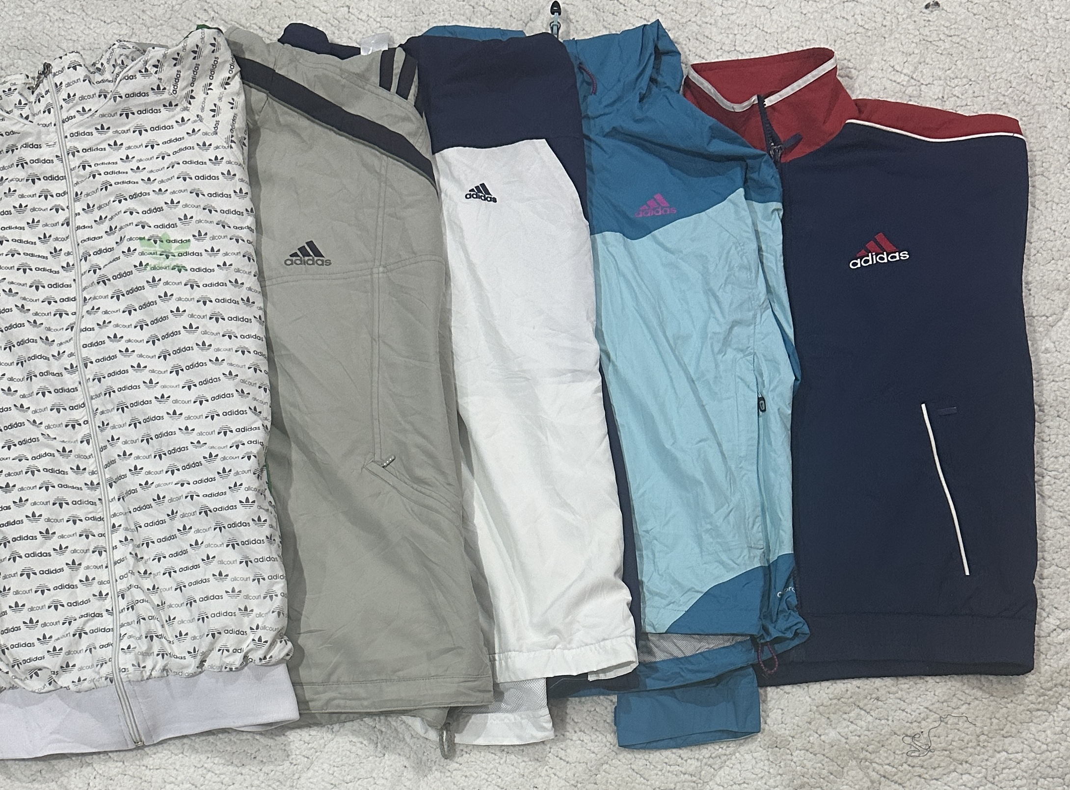 Adidas Windbreakers 20 pieces