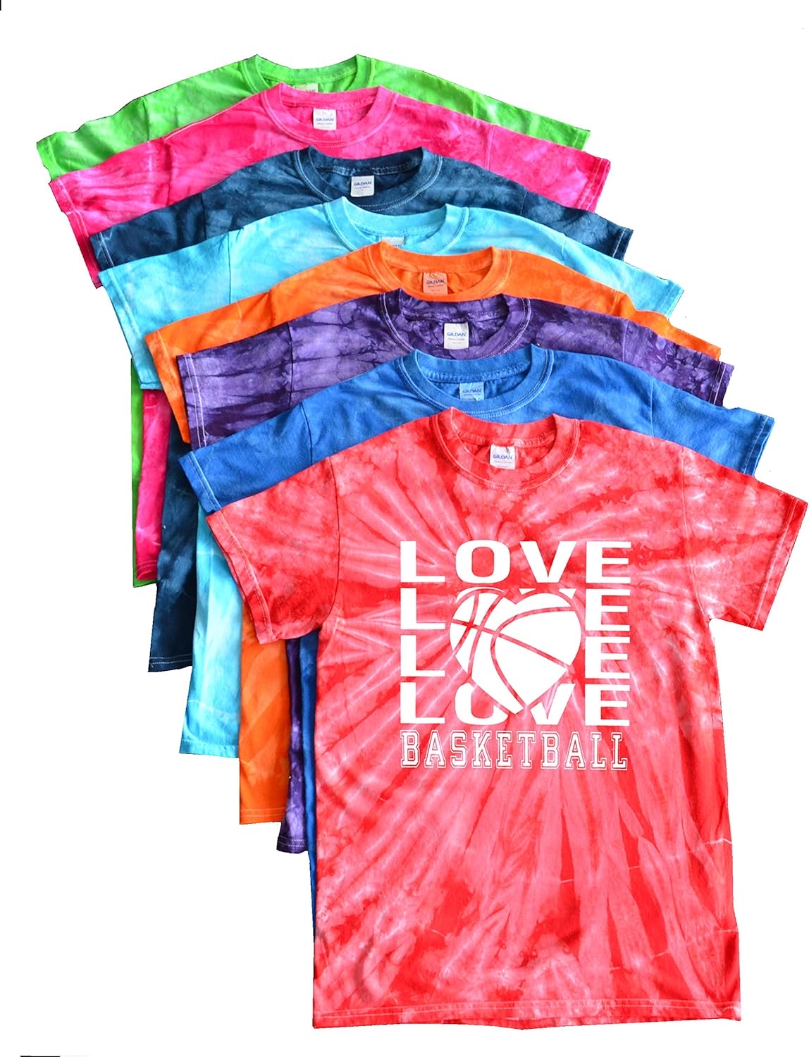 Tie and dye Tshirts