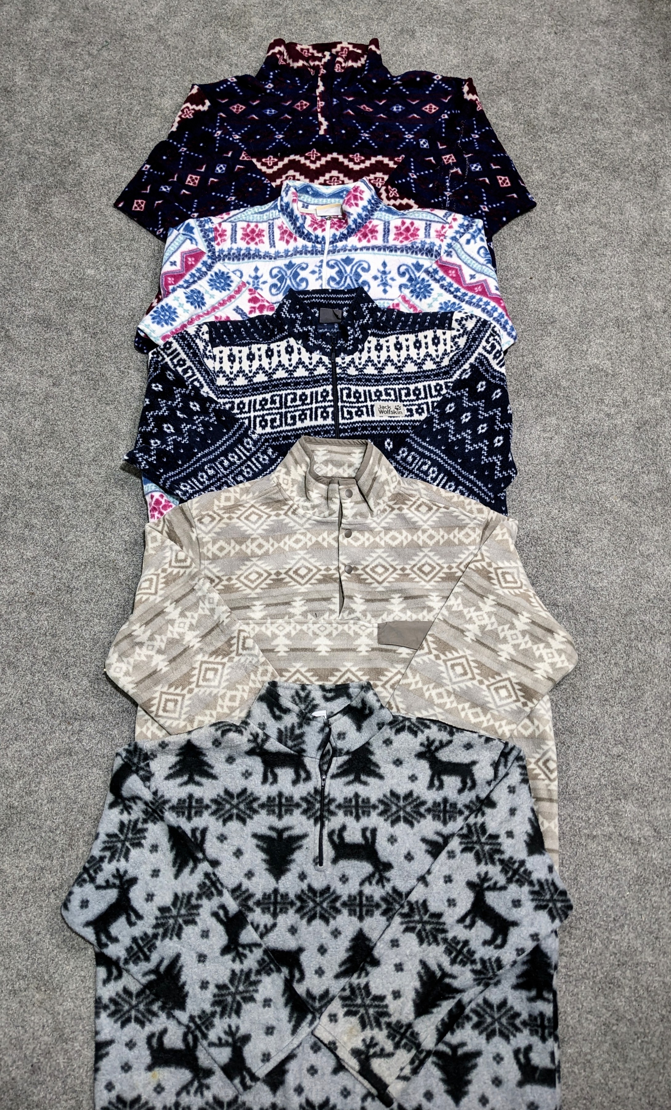 CRAZY VINTAGE FLEECE JACKETS