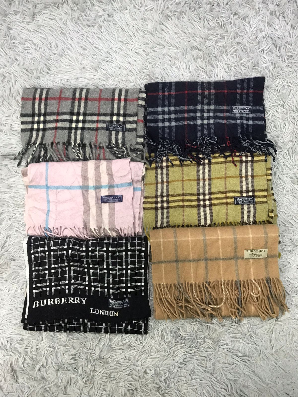 Burberry Schals 10 Stück