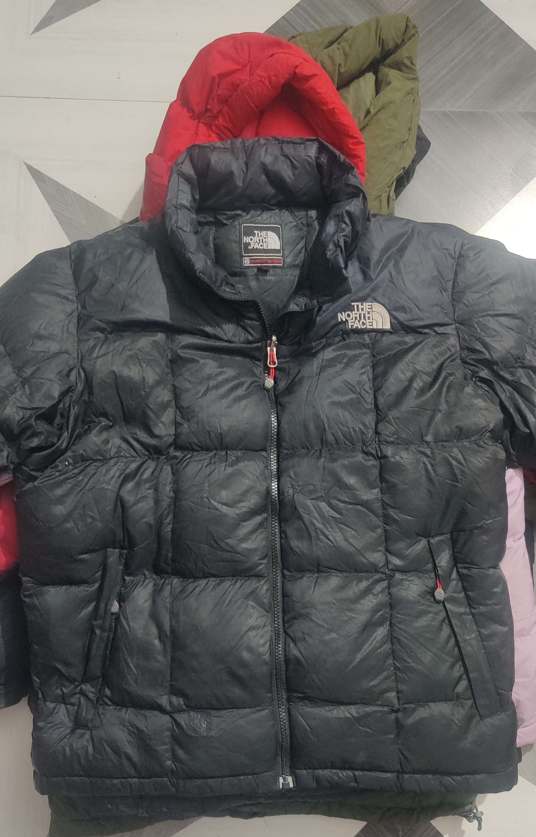 Les vestes The North Face