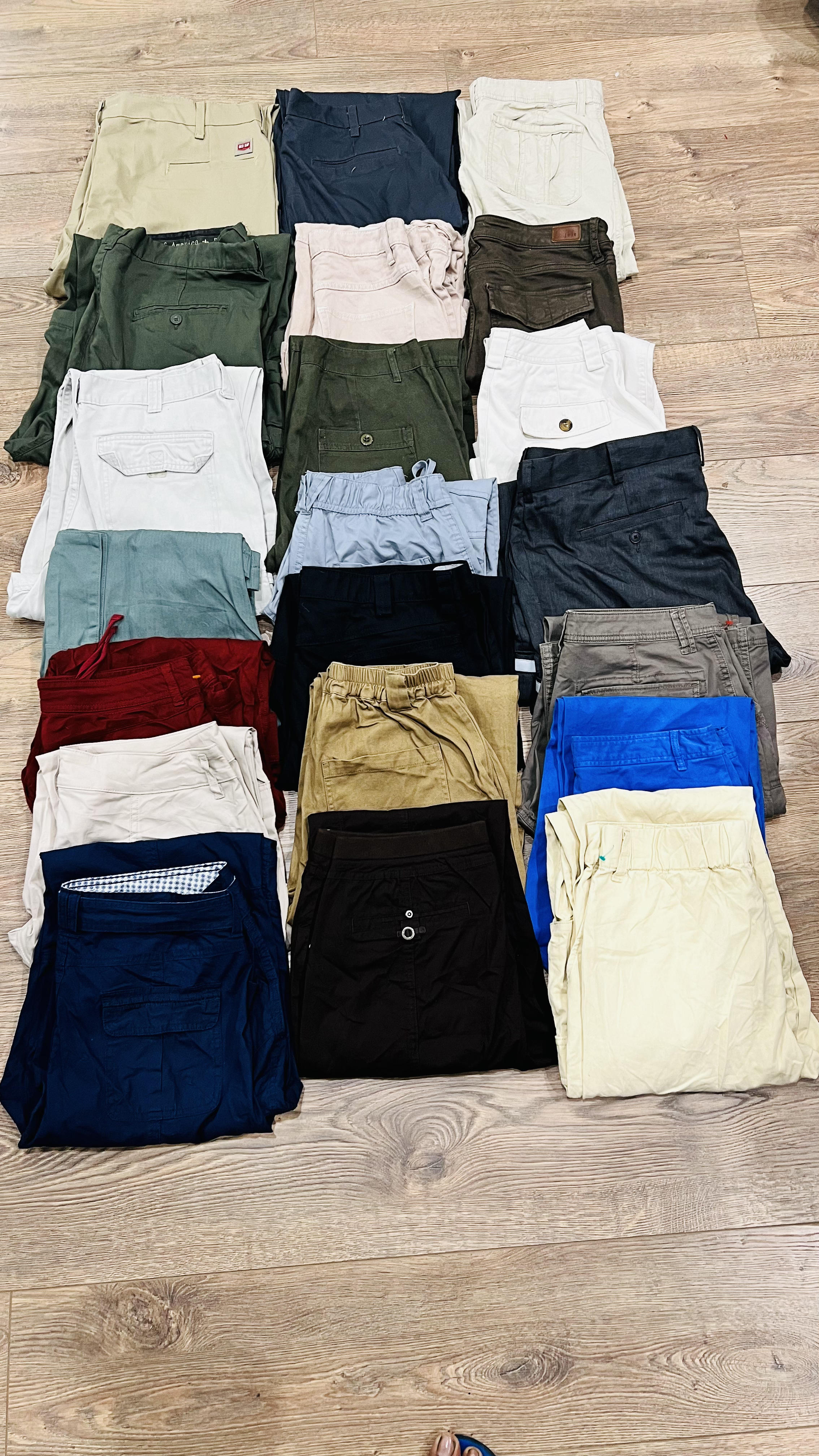 Pantalons cargo pour hommes