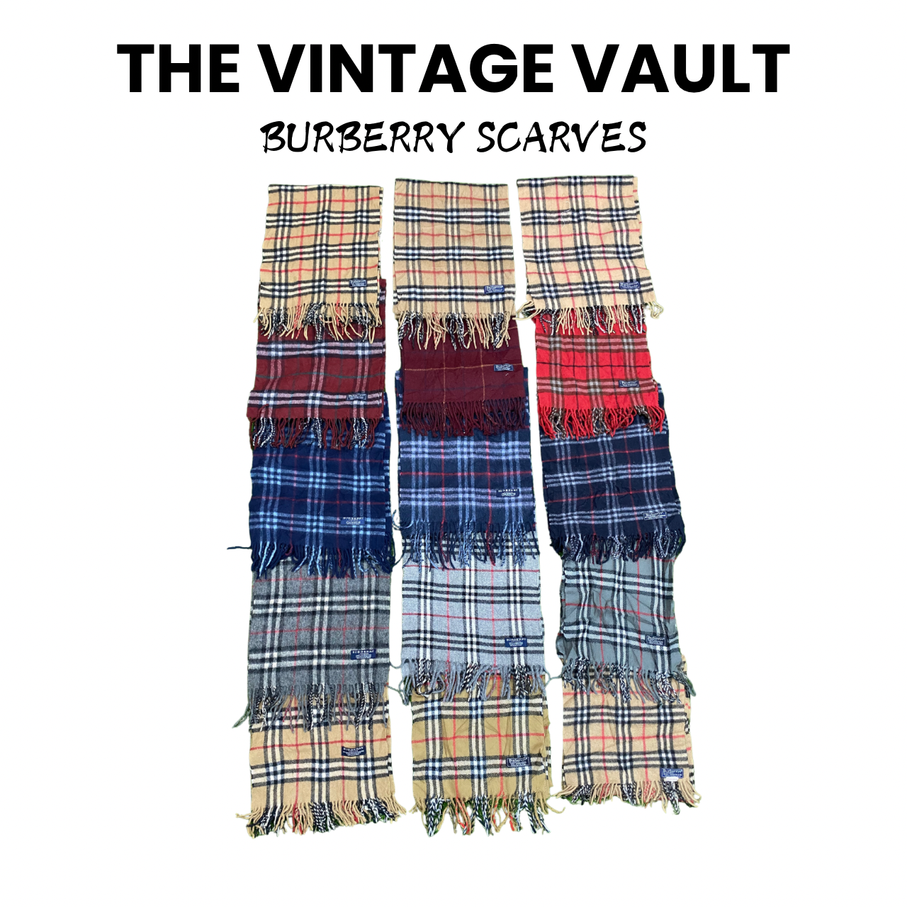 Écharpes Burberry 50 pièces