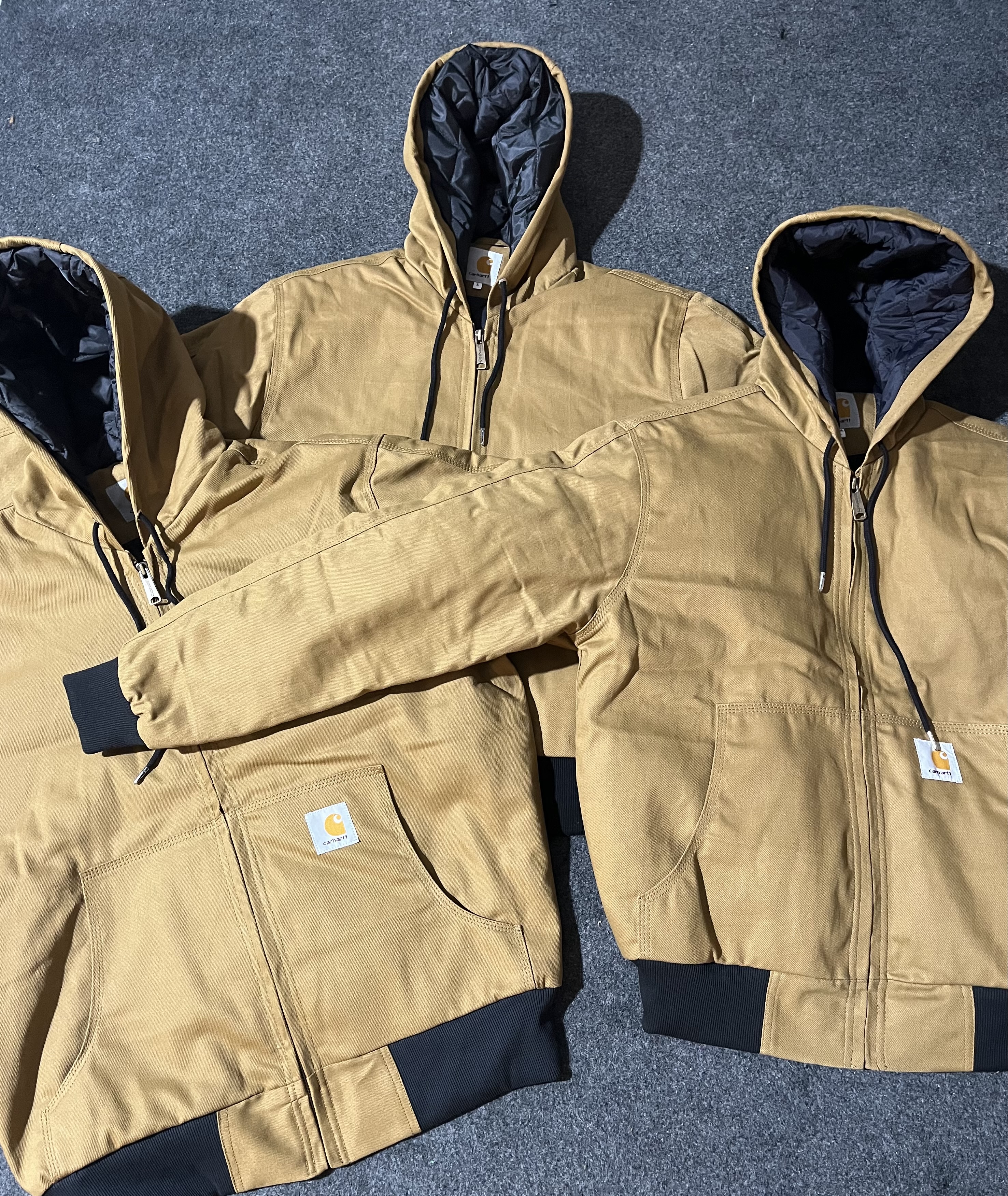 Vintage Carhartt Rework Stil Tan Jacken Alle Größen - MOQ - 25 Stck.