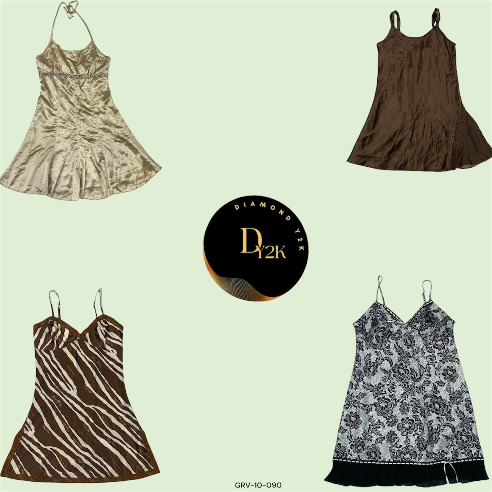 90s Revival: Y2K Slip Dresses (GRV-10-090)