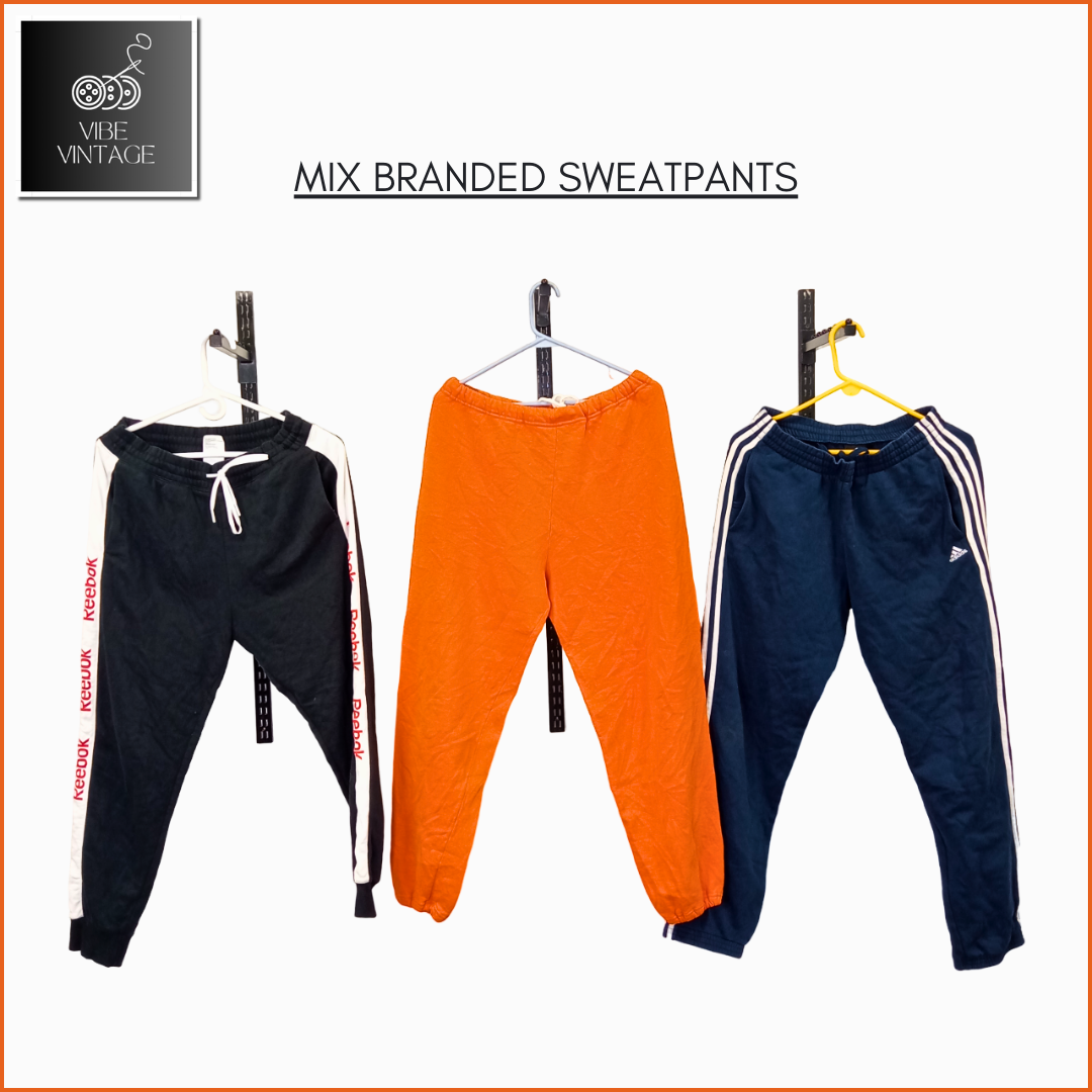 MIX BRANDED SWEATPANTS - 25 PCS