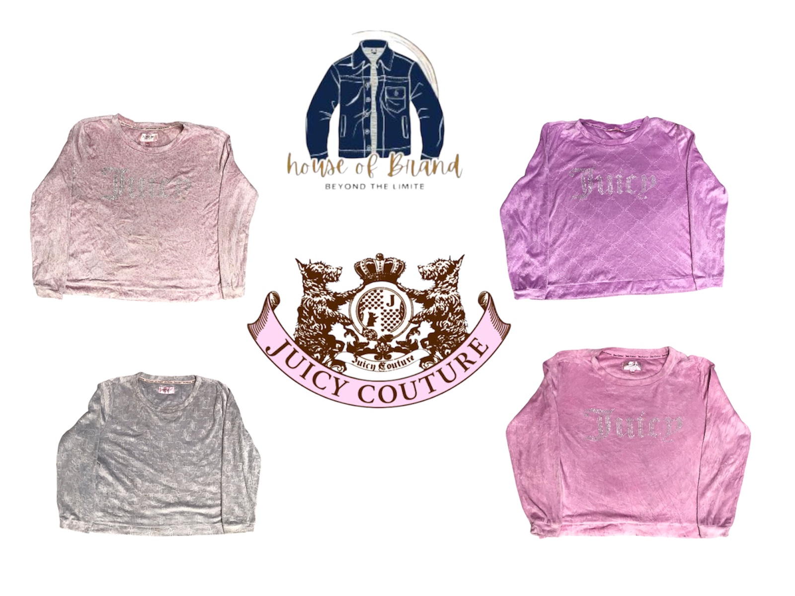 Y2K und moderne Juicy Couture stilvolle T-Shirts