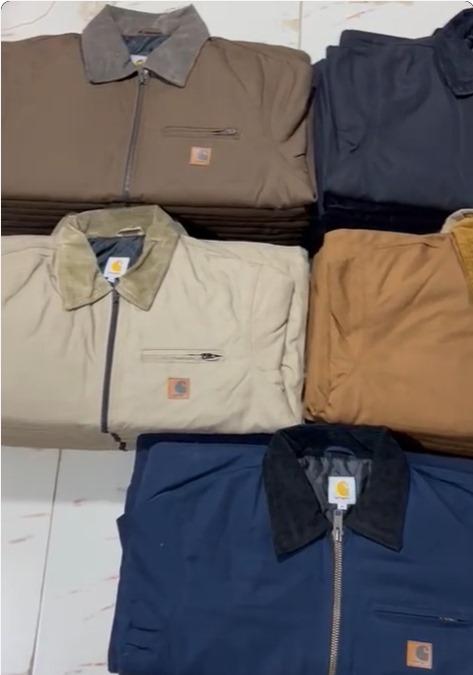 Jaqueta carhartt estilo retrabalho 30 peças