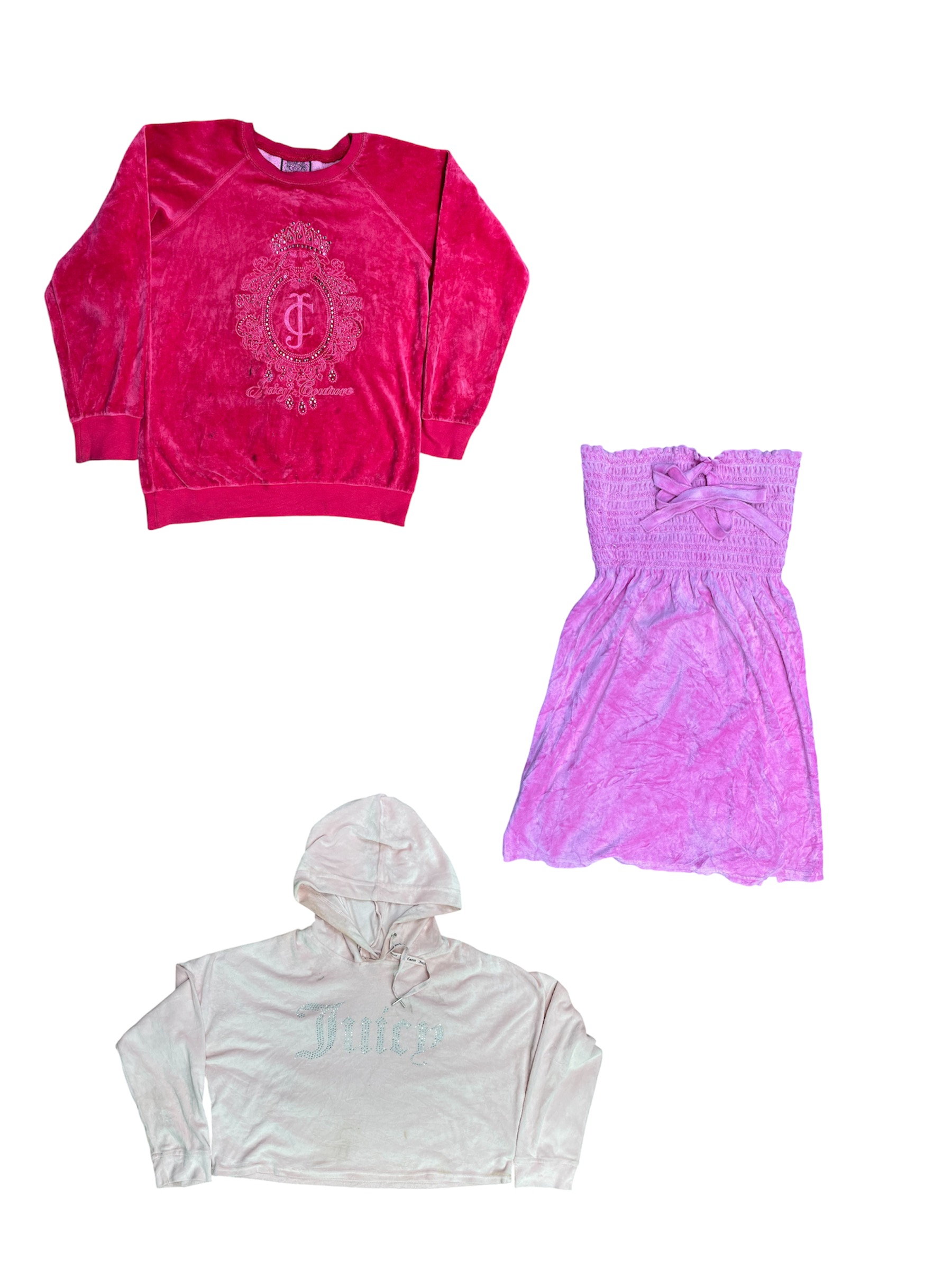 t-shirts Juicy Couture, sweat à capuche, robe, robe