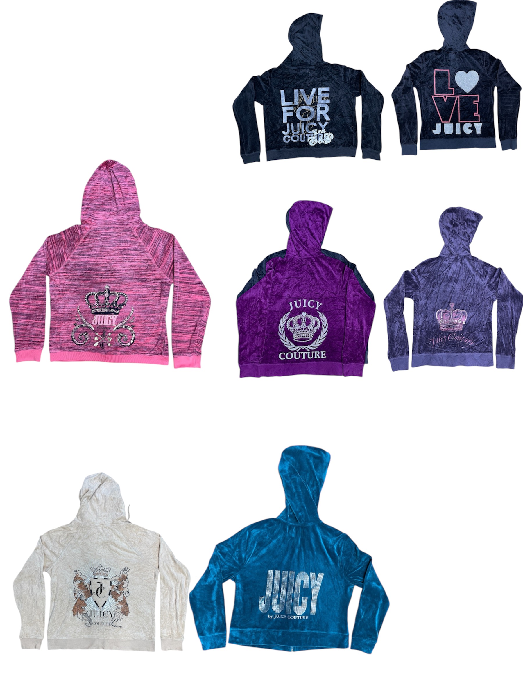 Juicy couture jackets 50 pcs