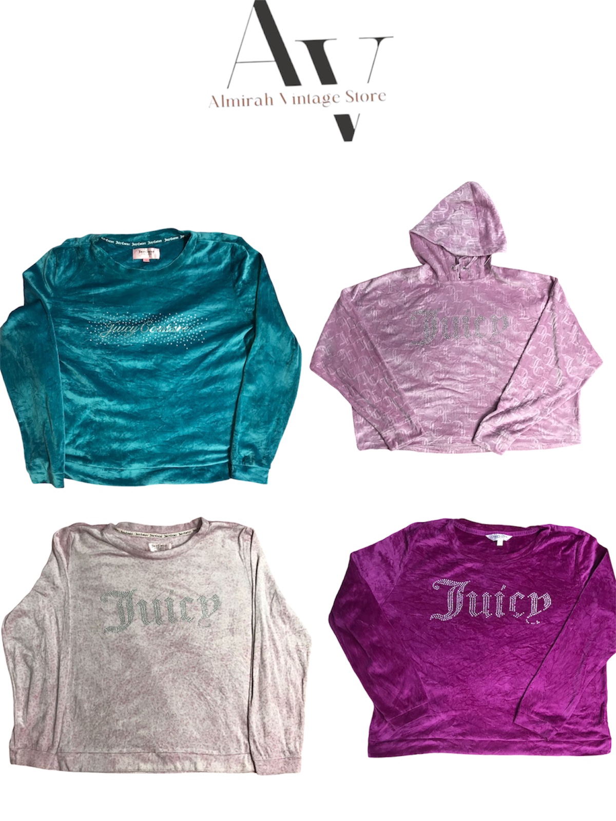 Belles t-shirts et sweatshirts juicy couture.