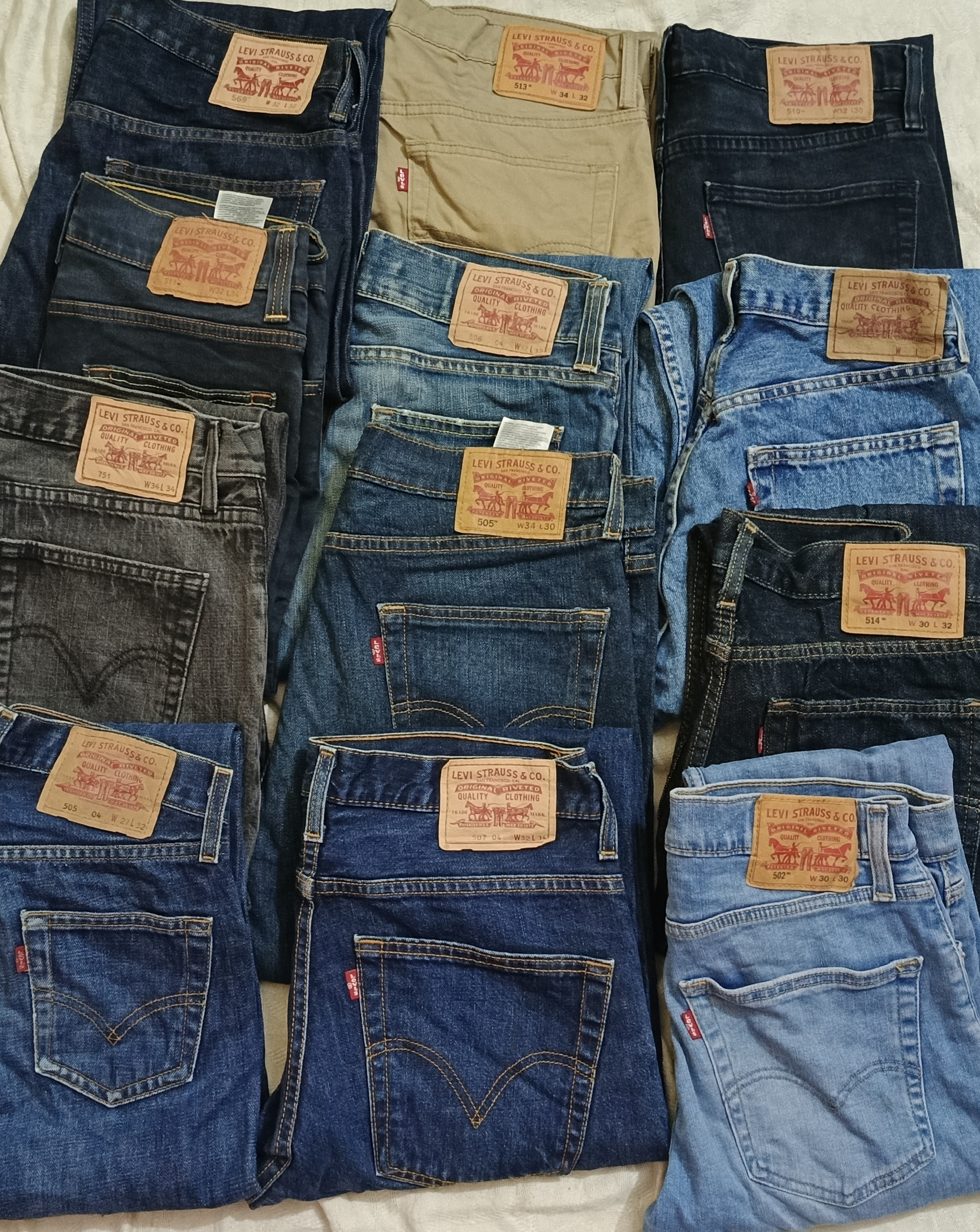 Levi's Jeans mix code