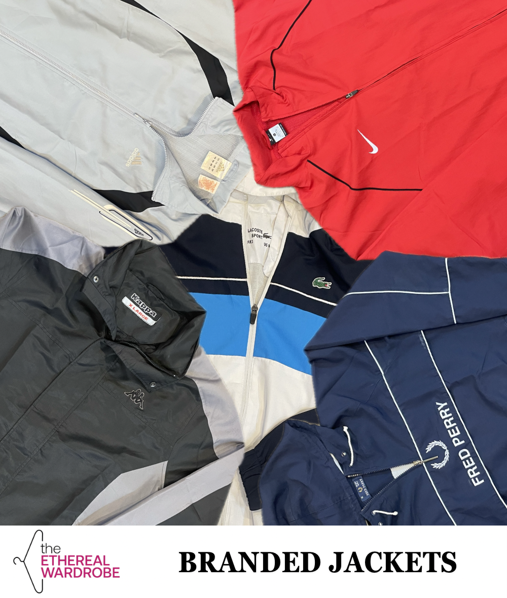 Branded Jackets Including Nike, Adidas, North Face and Other Brands