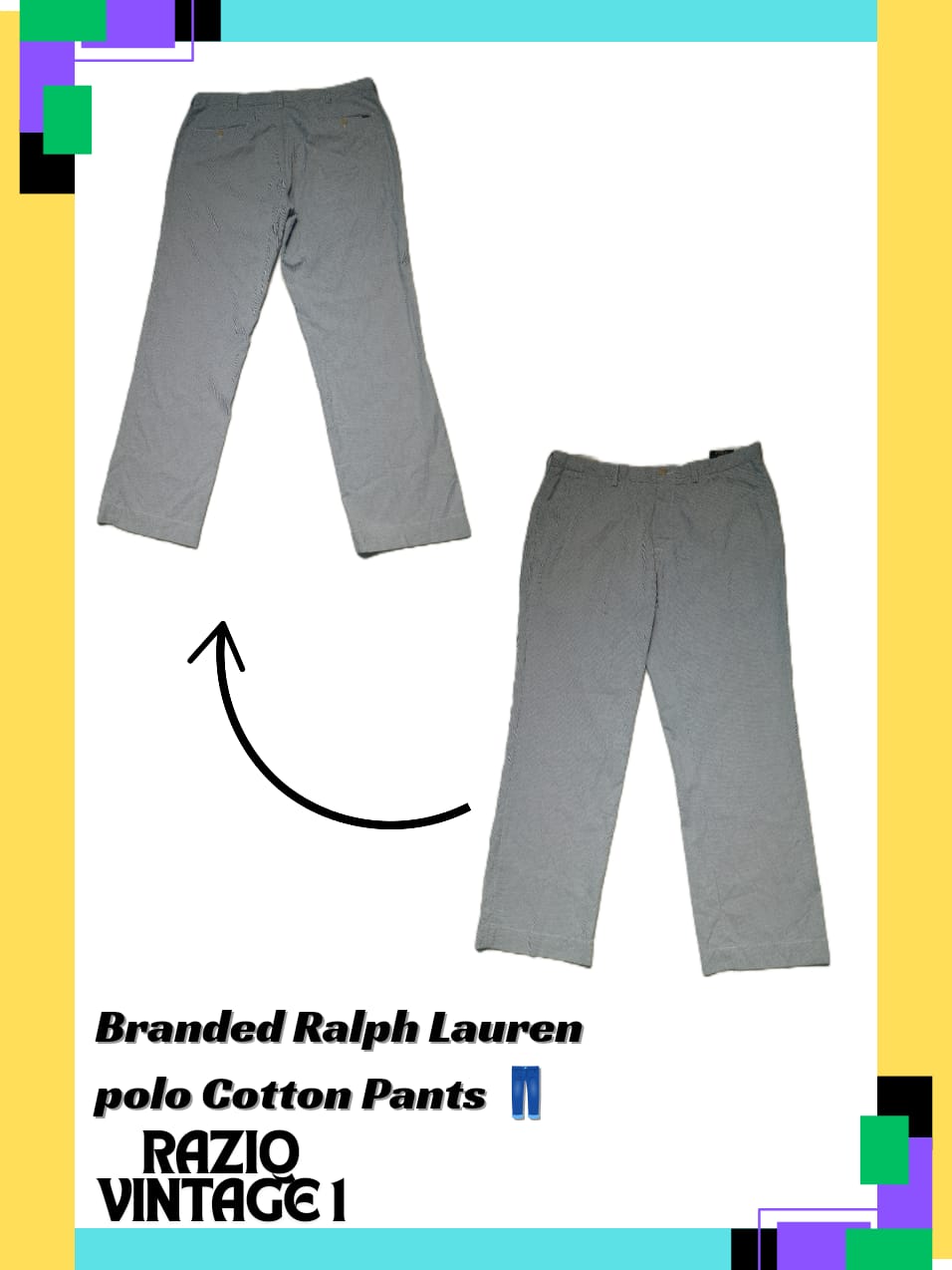 Pantalons en coton Ralph Lauren (10 pièces)