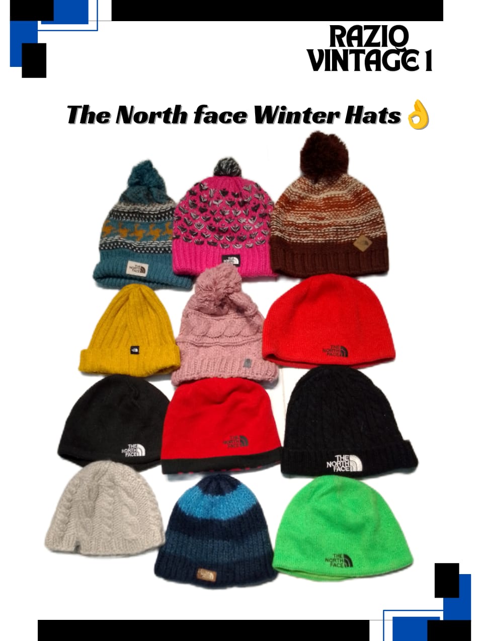 Die North Face Wintermützen (17 Stück)