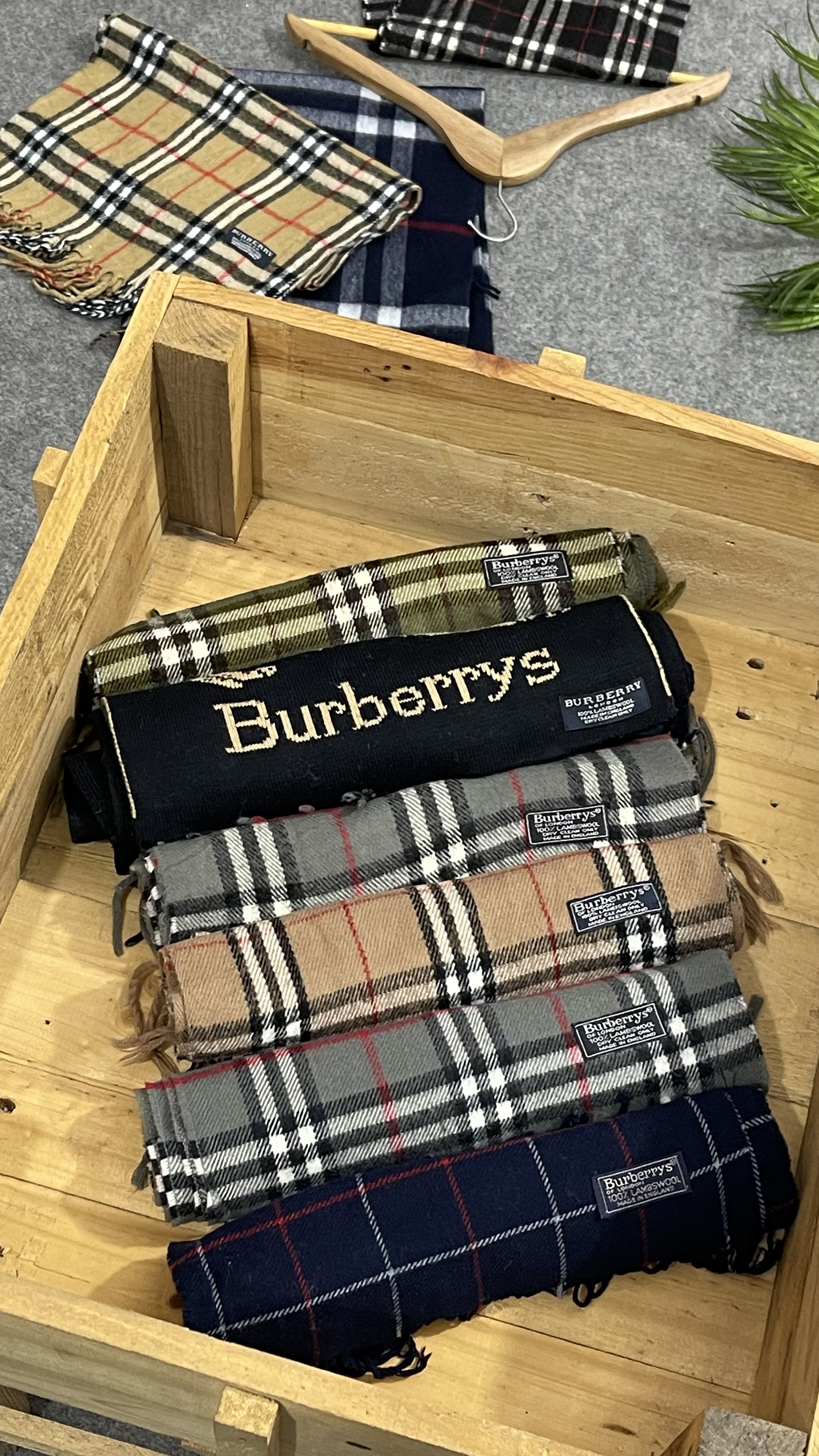 écharpes Burberry