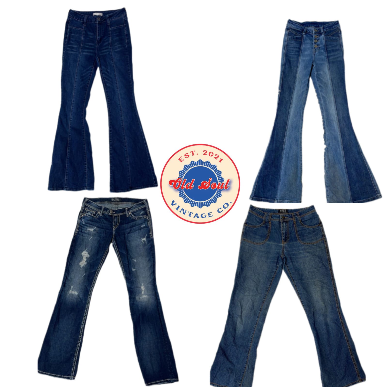 Y2K Bestseller Denim Flared Jeans