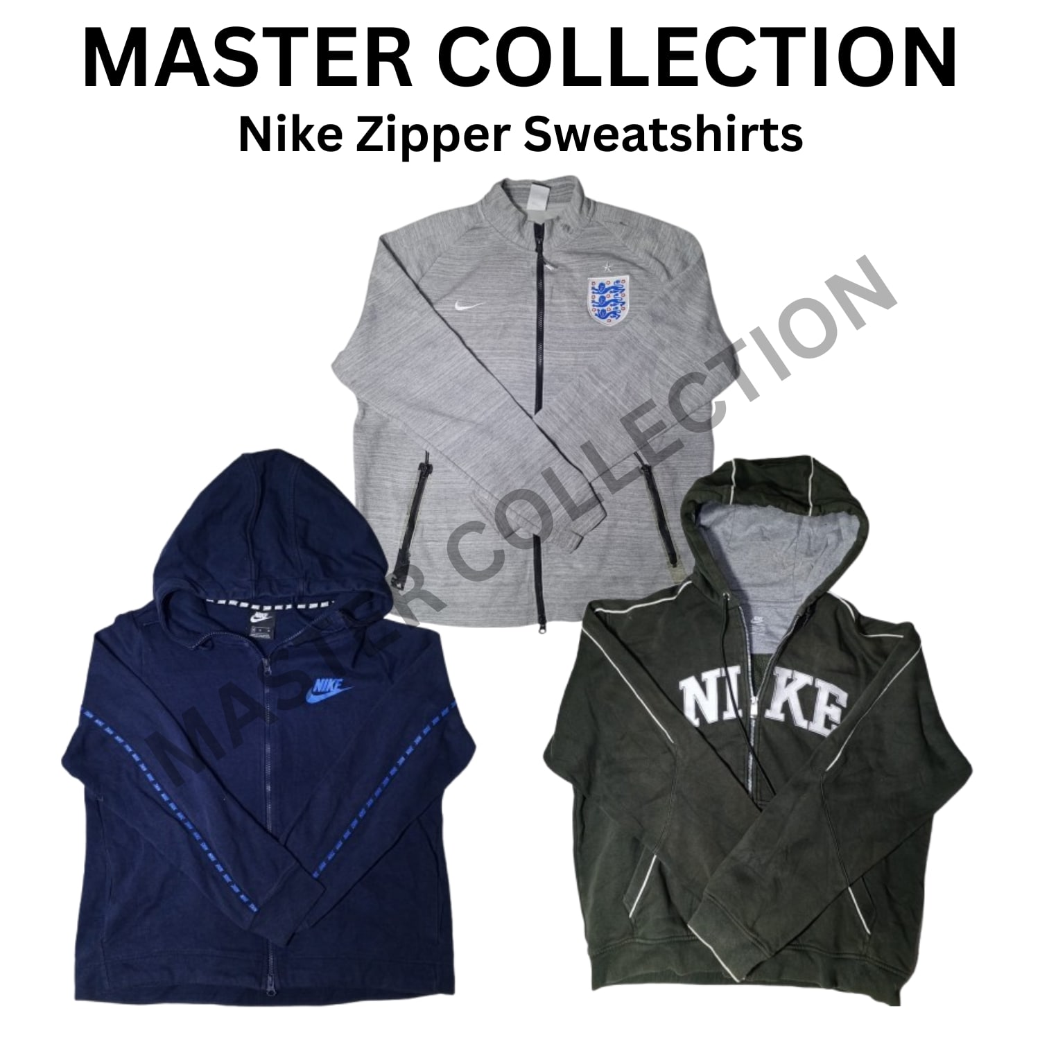 Nike Authentic Zipper Sweatshirts 30(E)