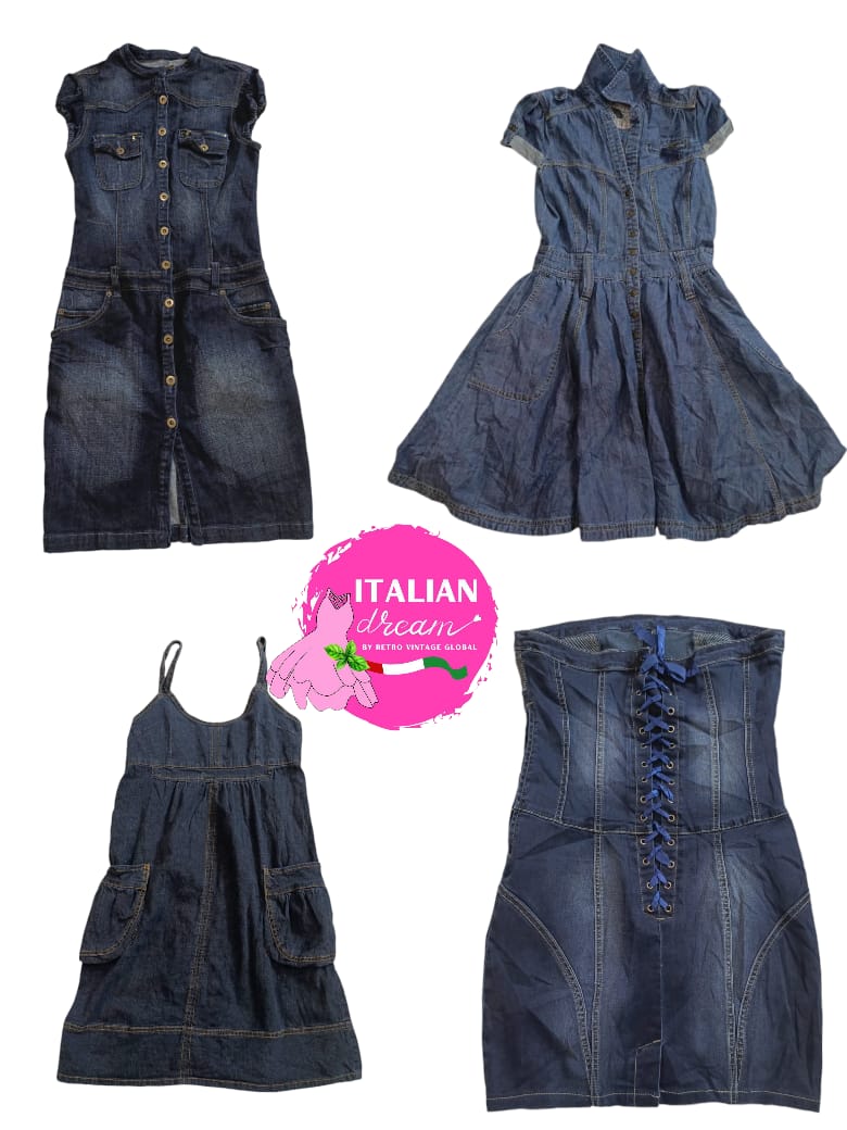 Y2K Denim Daze Mix Dresses