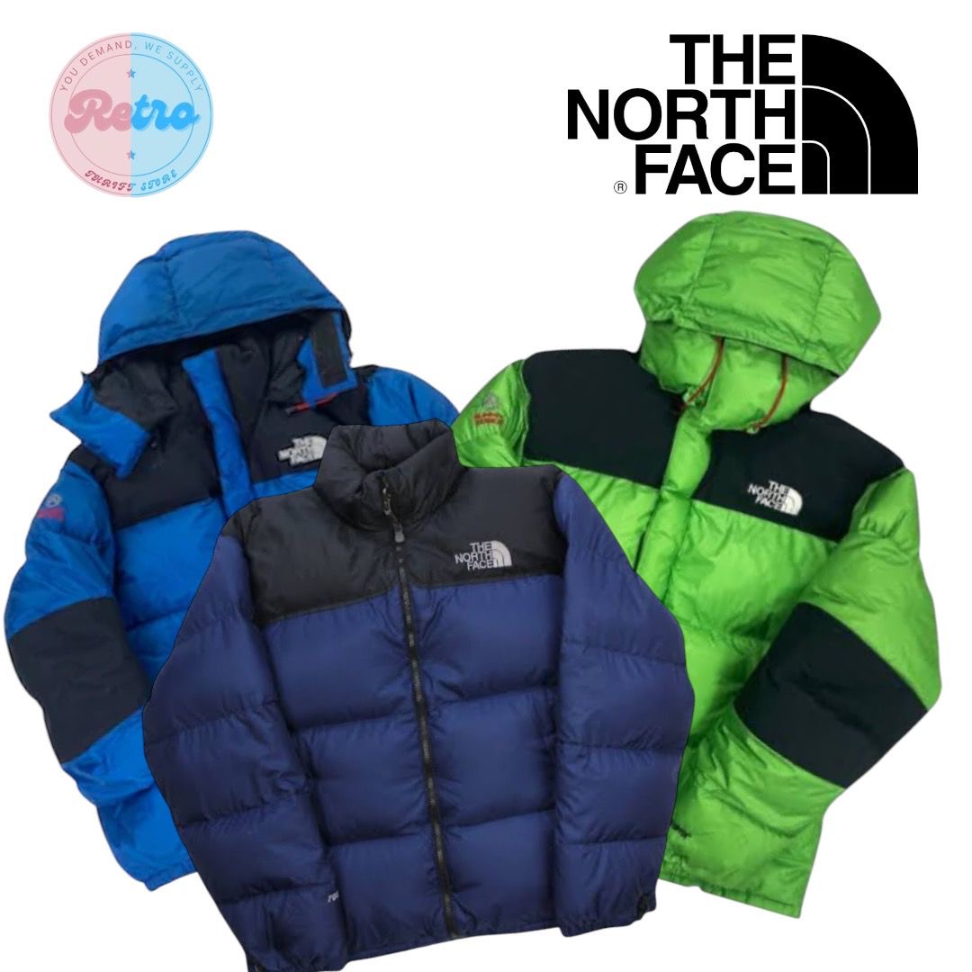 The North Face Puffer 700+ einschließlich Nuptse 9 Stück