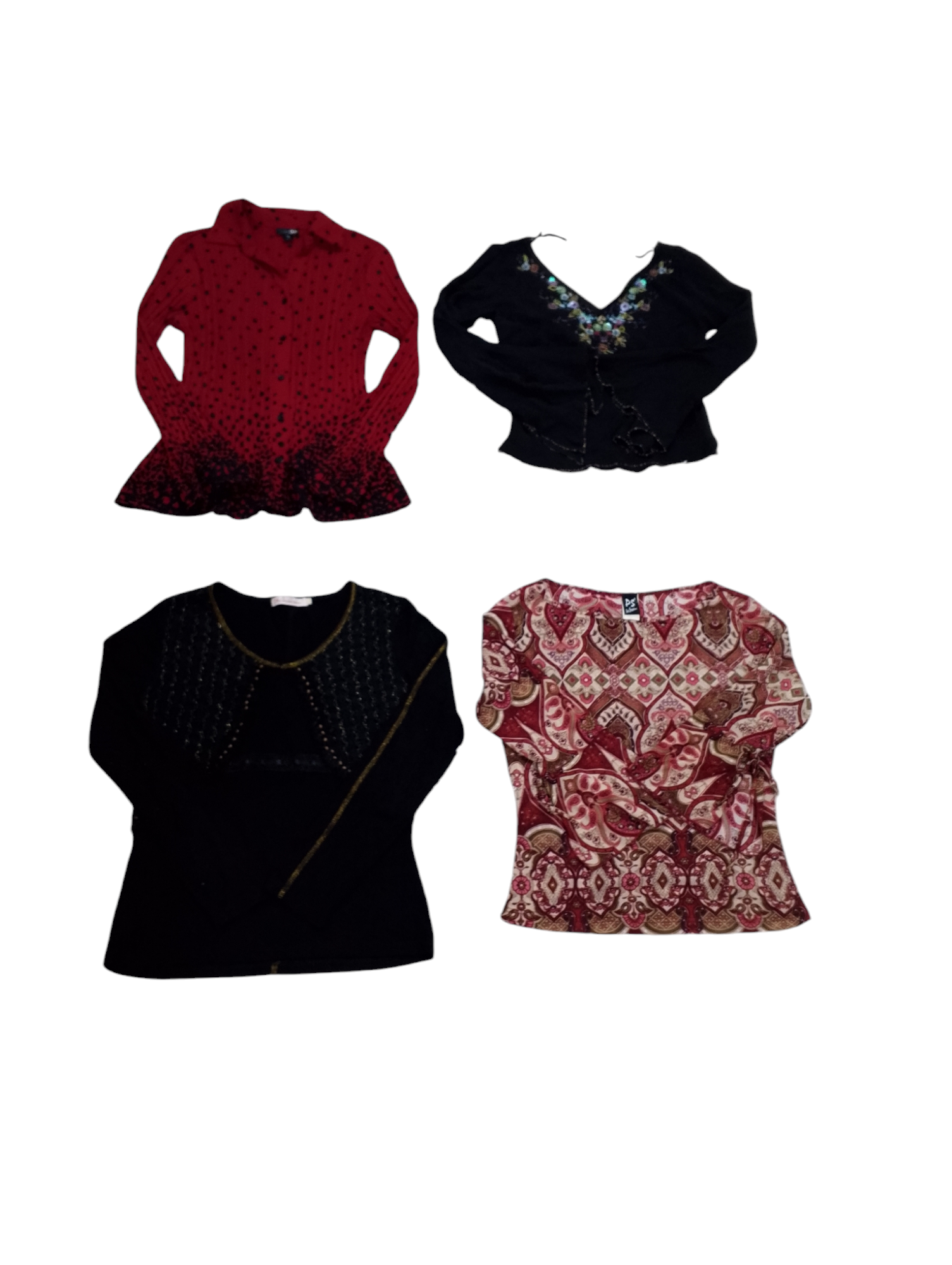 Blouses/top élégants romantiques - 20 pièces - 22/10/24