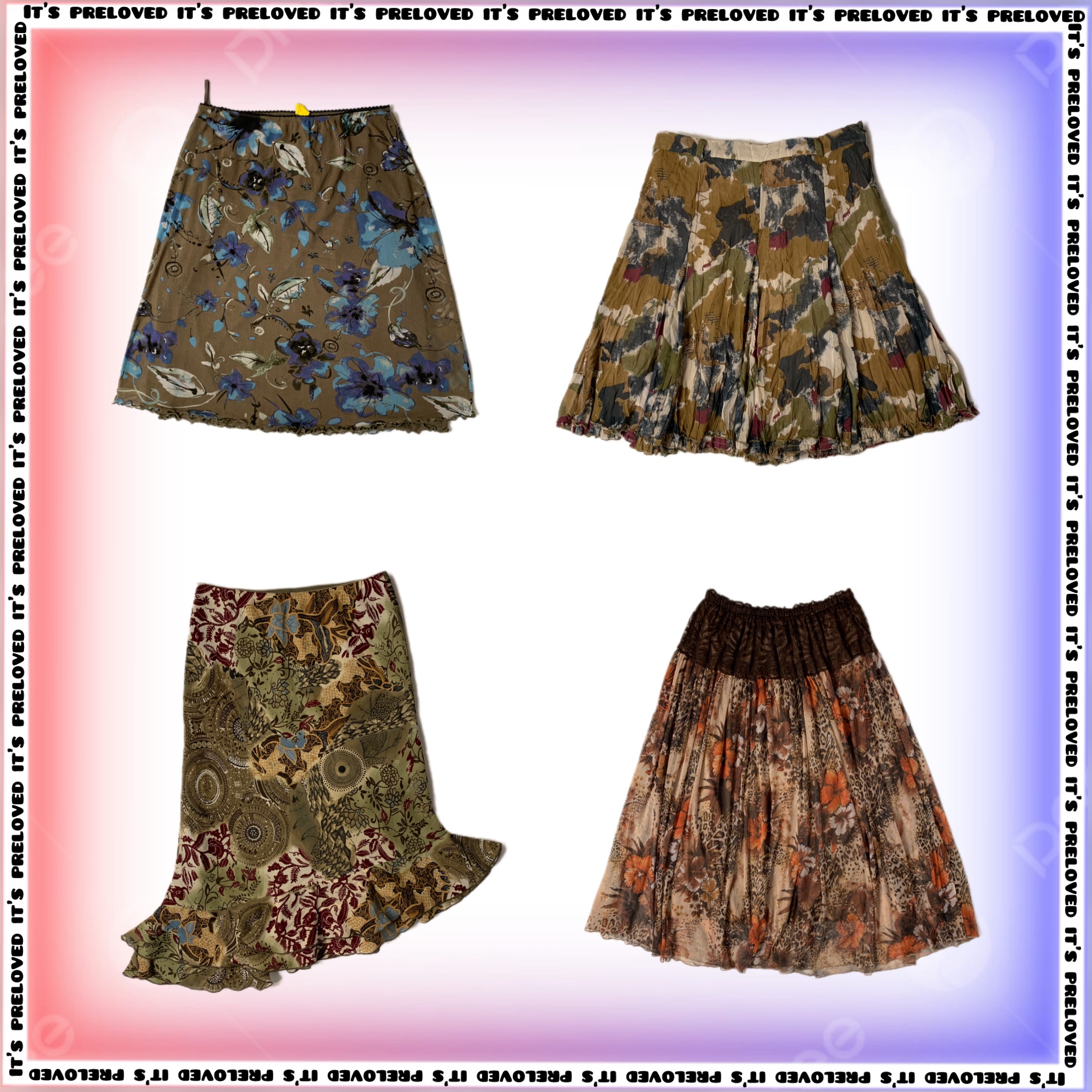 Boho Skirts Mix (SS-793)