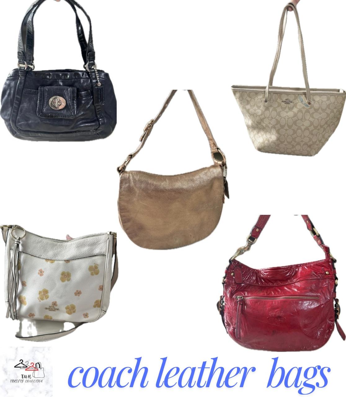 Leather Coach Bags