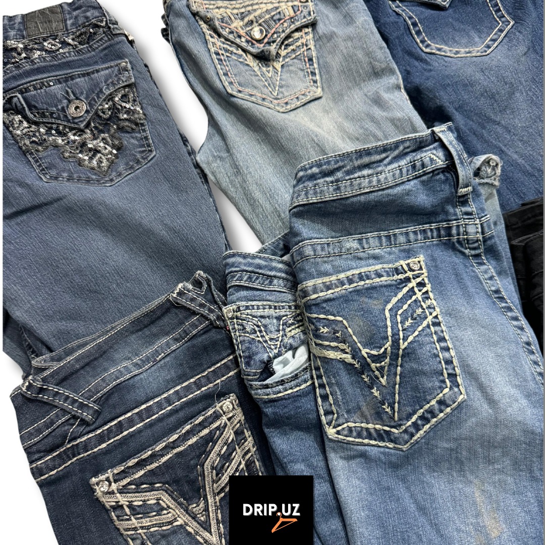 Y2K Stil Jeans K2410/E11