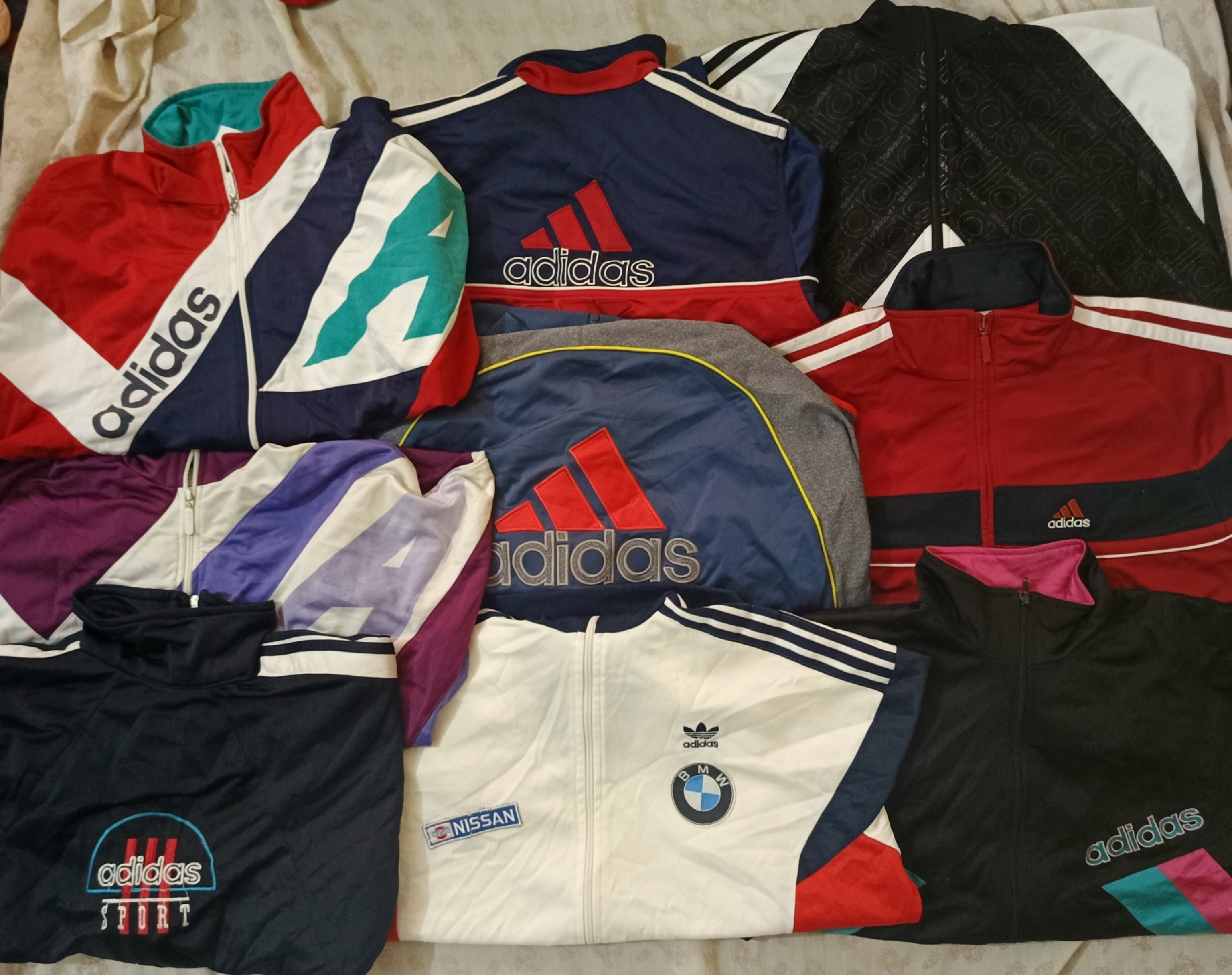 Adidas track jackets