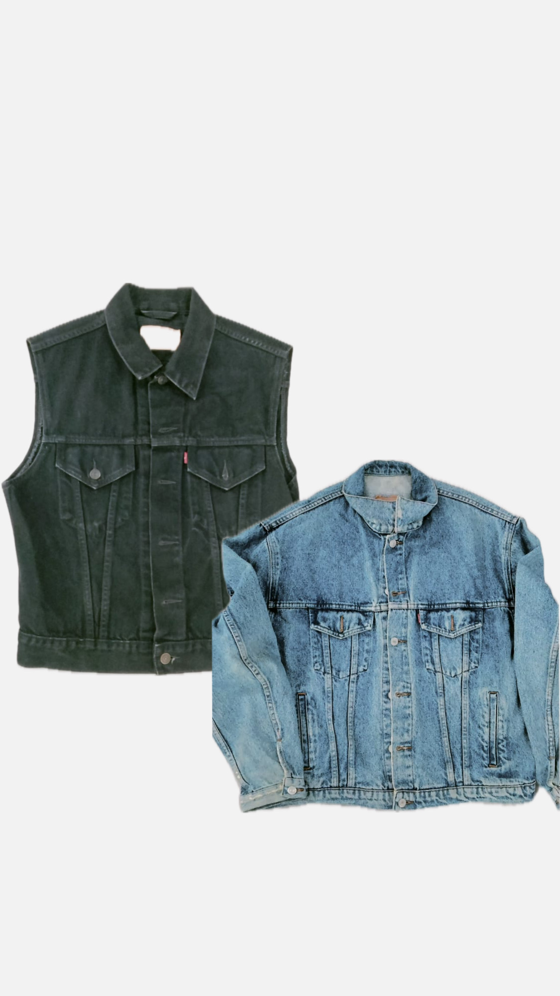 Herren klassische Denimjacken: Levis & Lee